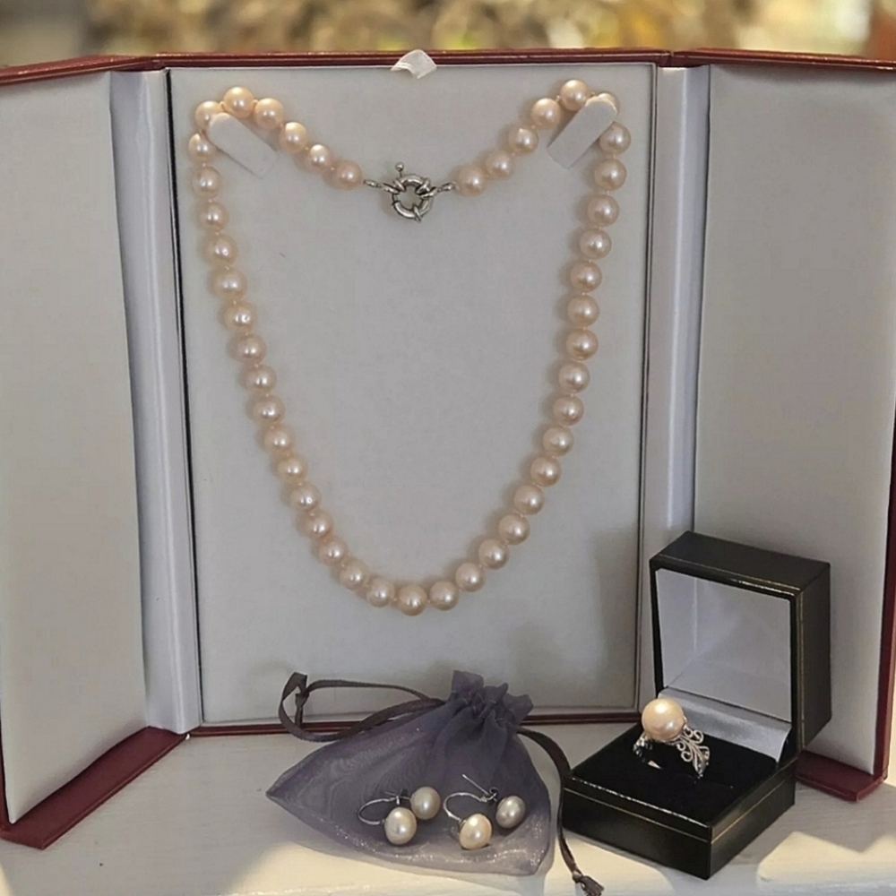 Ebay Sold PEARL Set of 3 (Authentic Freshwater)
